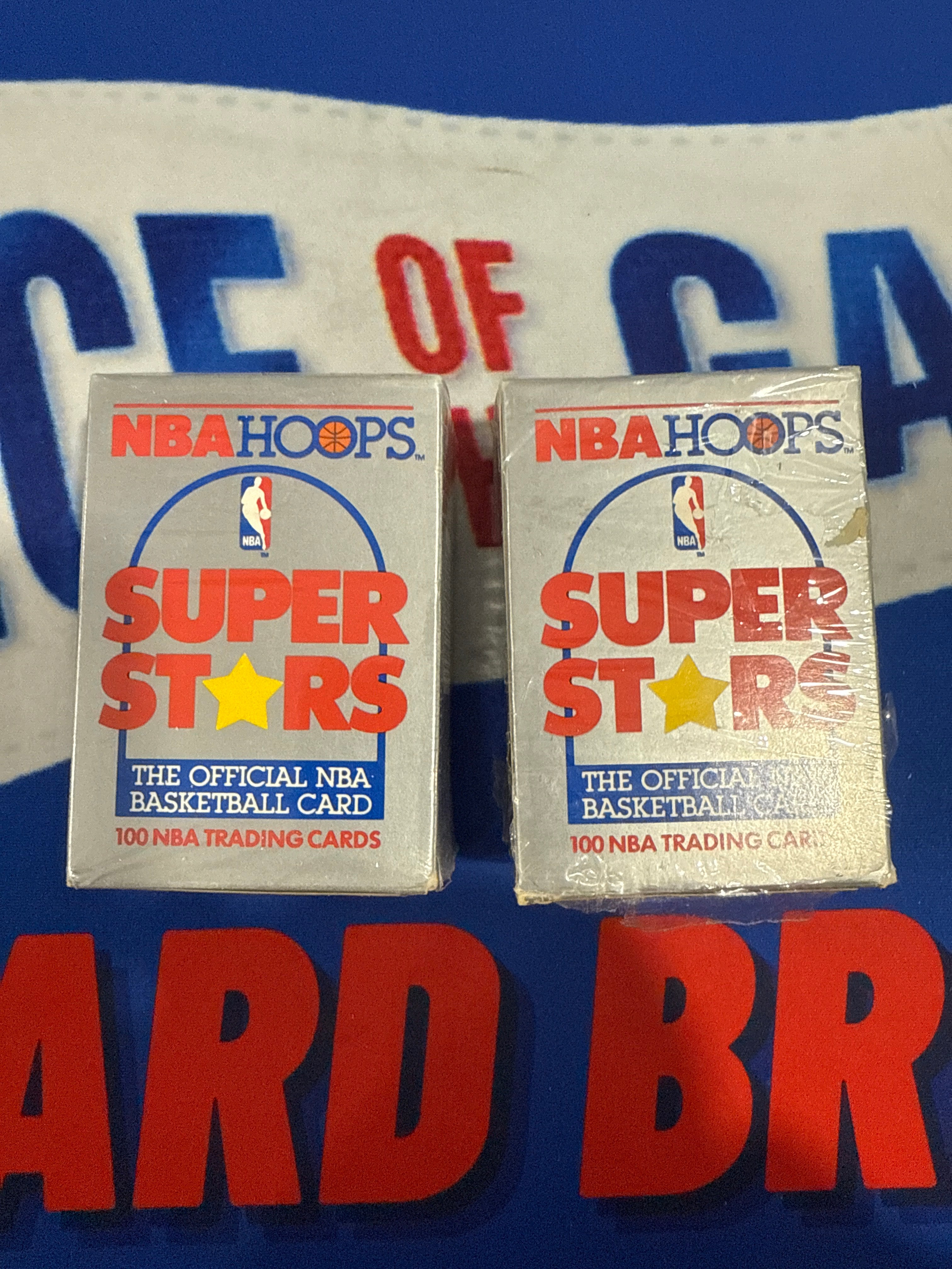 1990 NBA Hoops Super Stars 100-card Box Set (sealed but not in-tact)