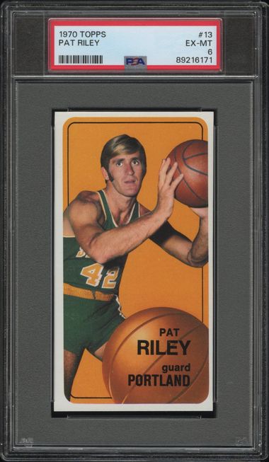 Pat Riley 1970 Topps #13 PSA 6