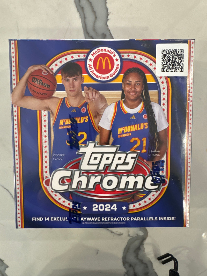 2024 Topps Chrome McDonalds All American Mega Box