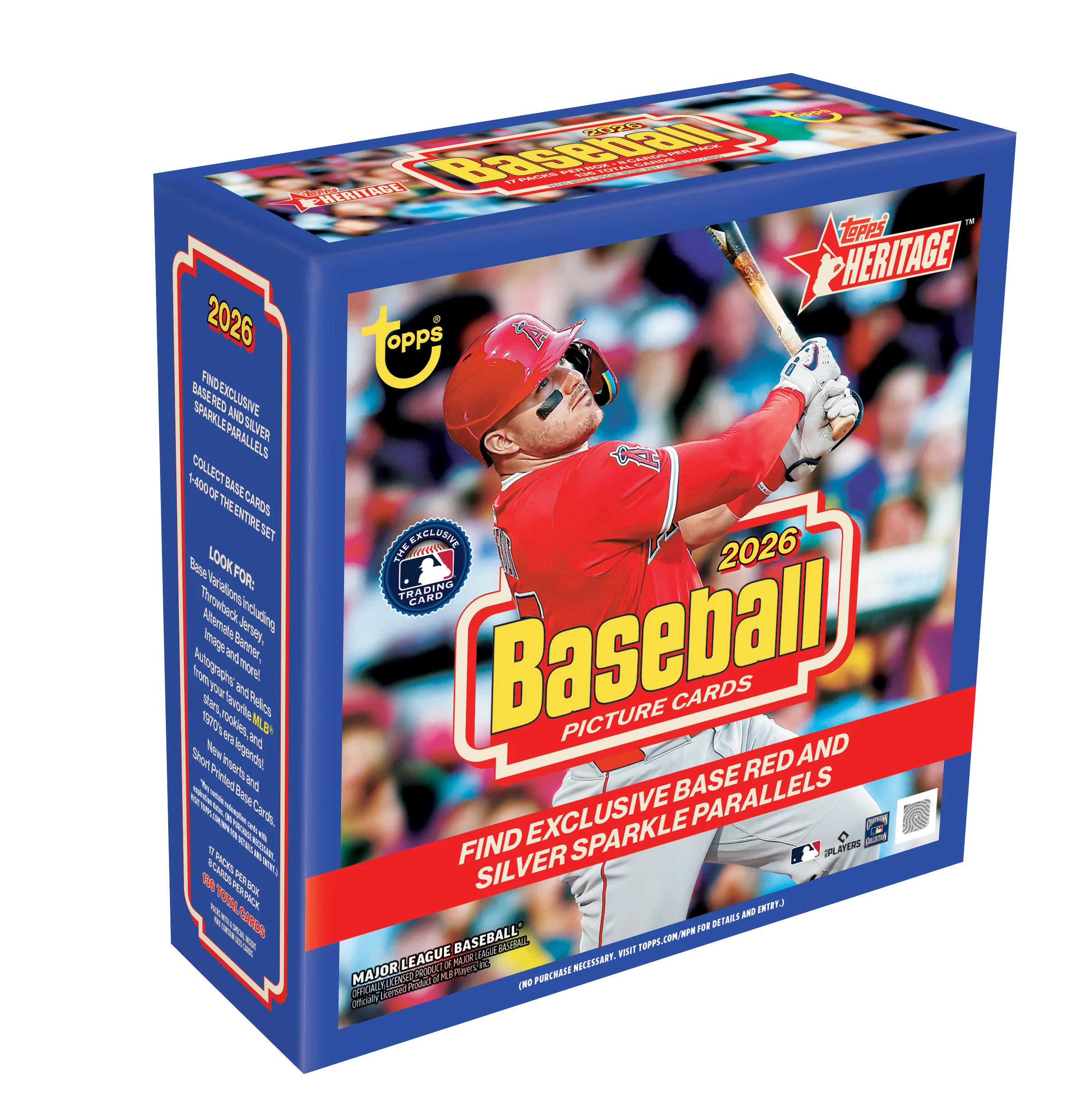 2026 Topps Heritage Baseball Mega Box