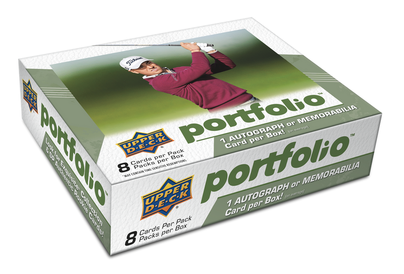 2024 Upper Deck Portfolio Golf Hobby 16 Box Case [Contact Us To Order]