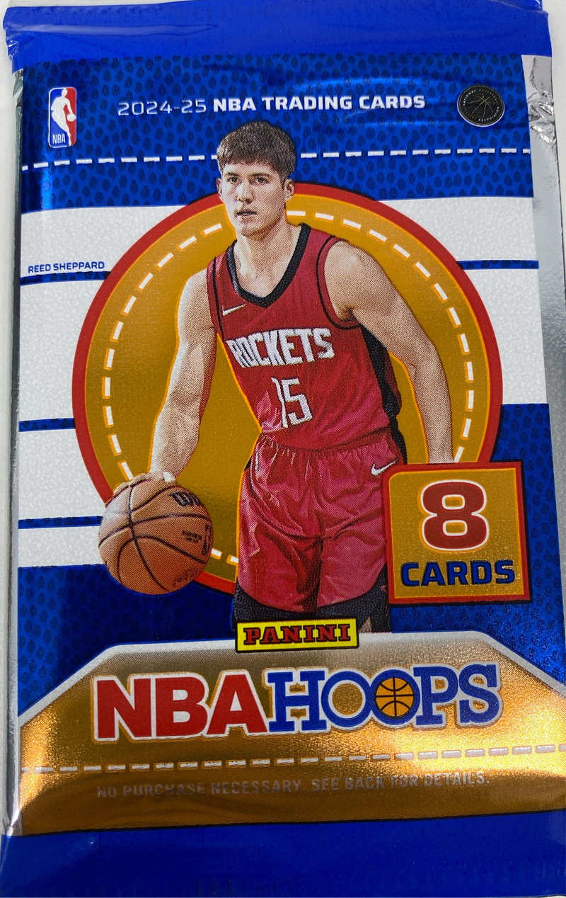 2024-25 Panini NBA Hoops Basketball Hobby Box Pack