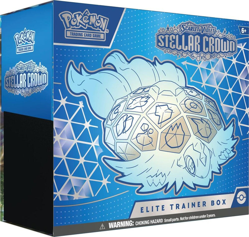 Pokemon Scarlet & Violet Stellar Crown Elite Trainer 10 Box Case