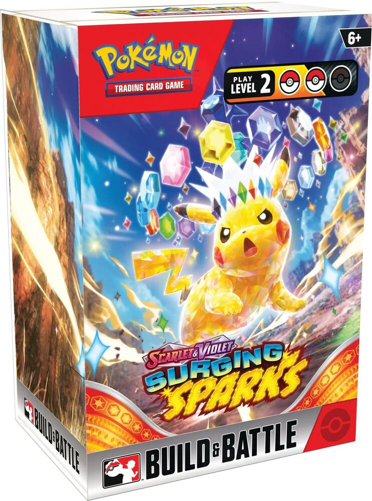 Pokemon Scarlet & Violet Surging Sparks Build and Battle Box