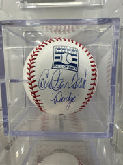 Carlton Fisk Autograph Baseball "Pudge" Inscription Fanatics COA
