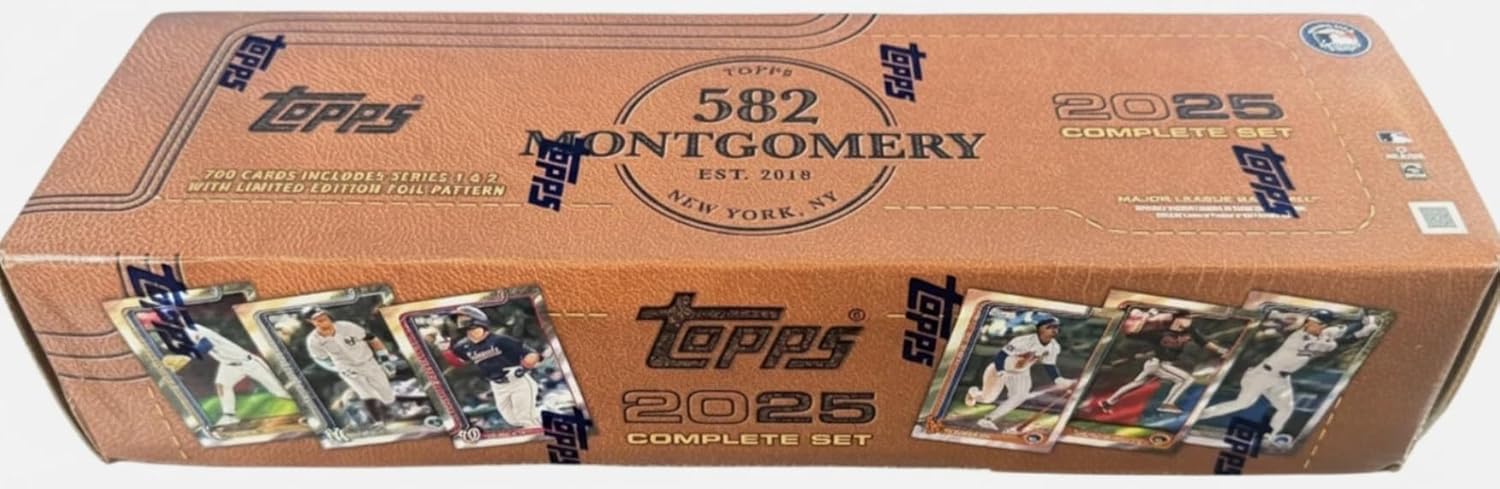2025 Topps Baseball - 582 Montgomery Club Complete Factory Set