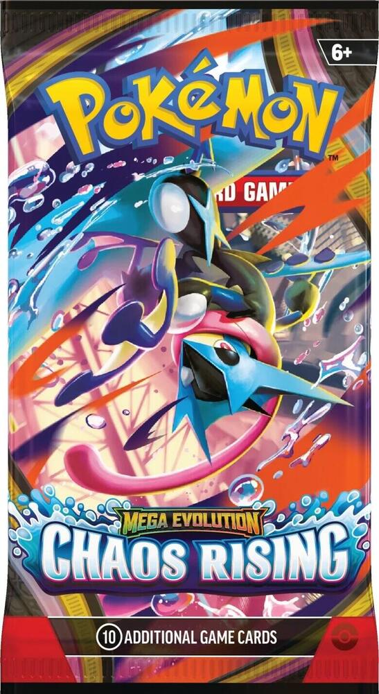 Pokémon Mega Evolutions Chaos Rising Booster Pack