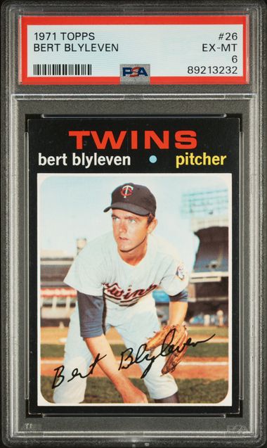 Bert Blyleven 1971 Topps 