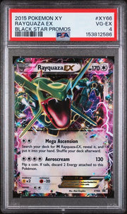 Rayquaza EX 2015 Pokémon Black Star Promo #XY66 PSA 4