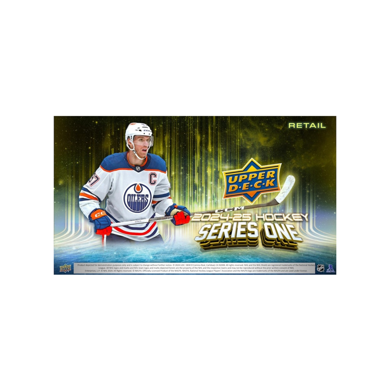 2024-25 Upper Deck Series 1 Hockey Blaster 20-Box Case