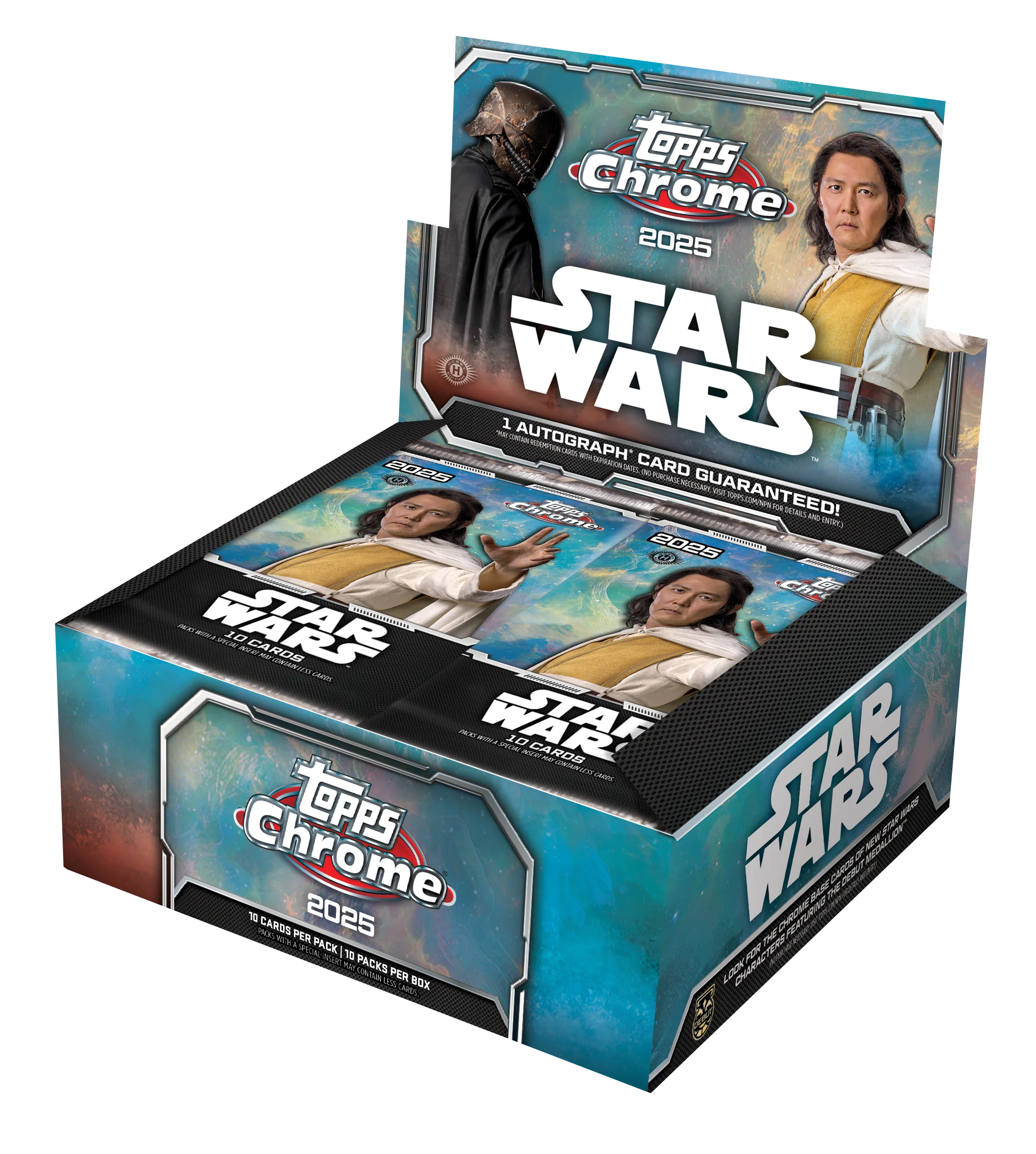 2025 Topps Chrome Star Wars Hobby 8 Box Case