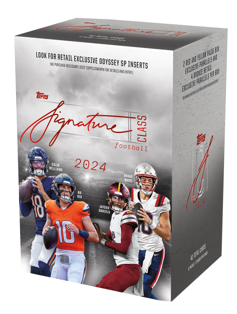 2024 Topps Signature Class Football Blaster Box