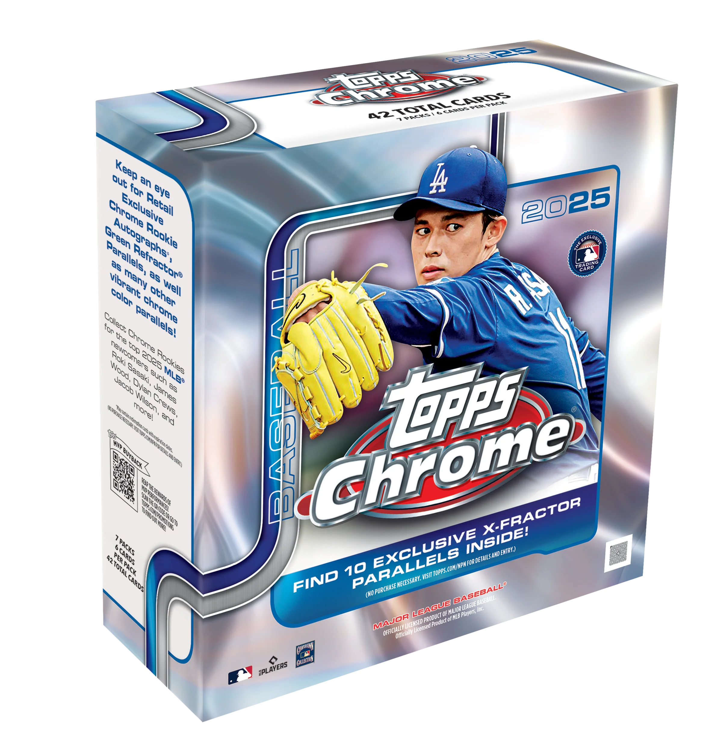 2025 Topps Chrome Baseball Mega 20 Box Case