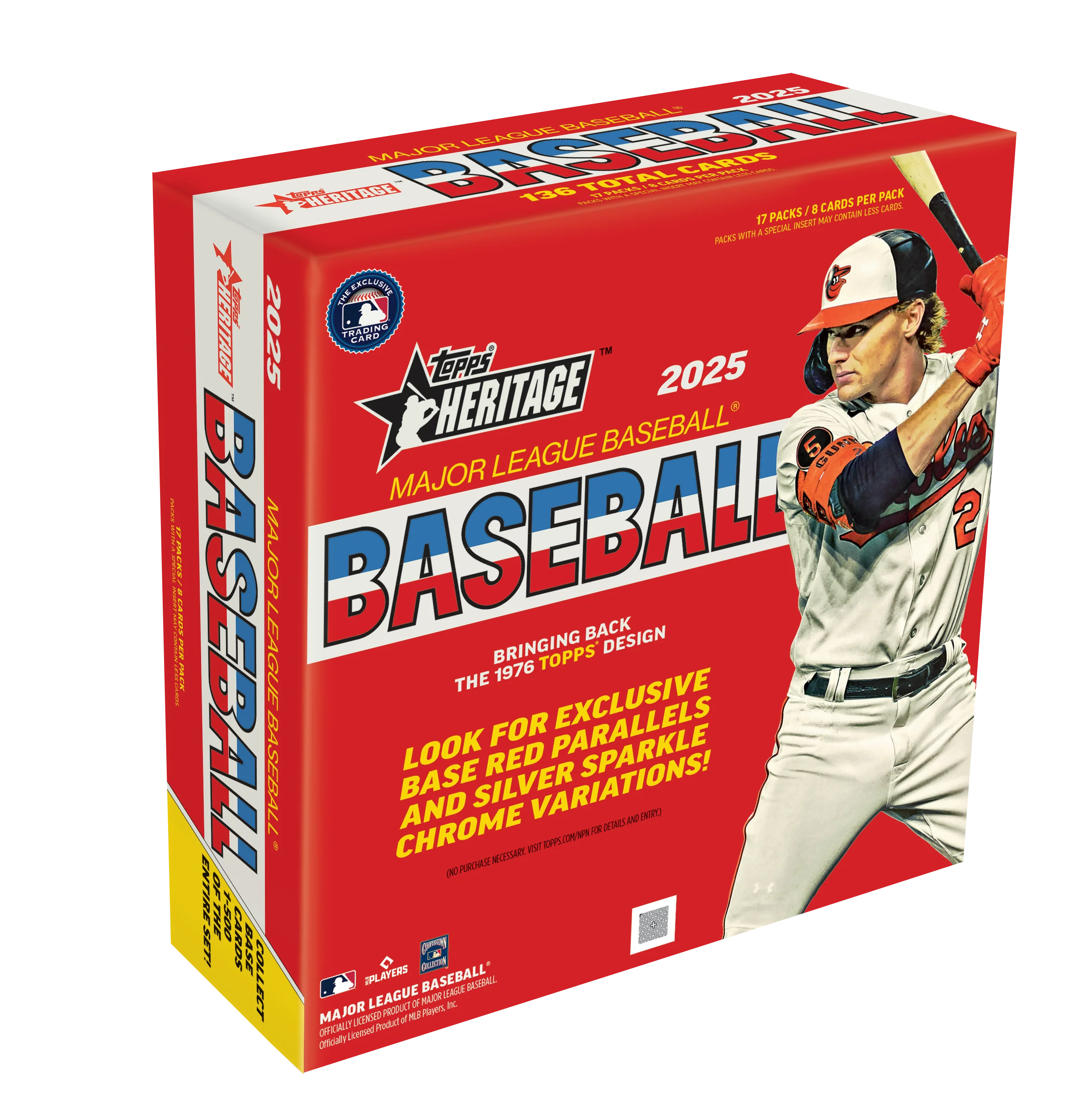 2025 Topps Heritage Baseball Mega Box