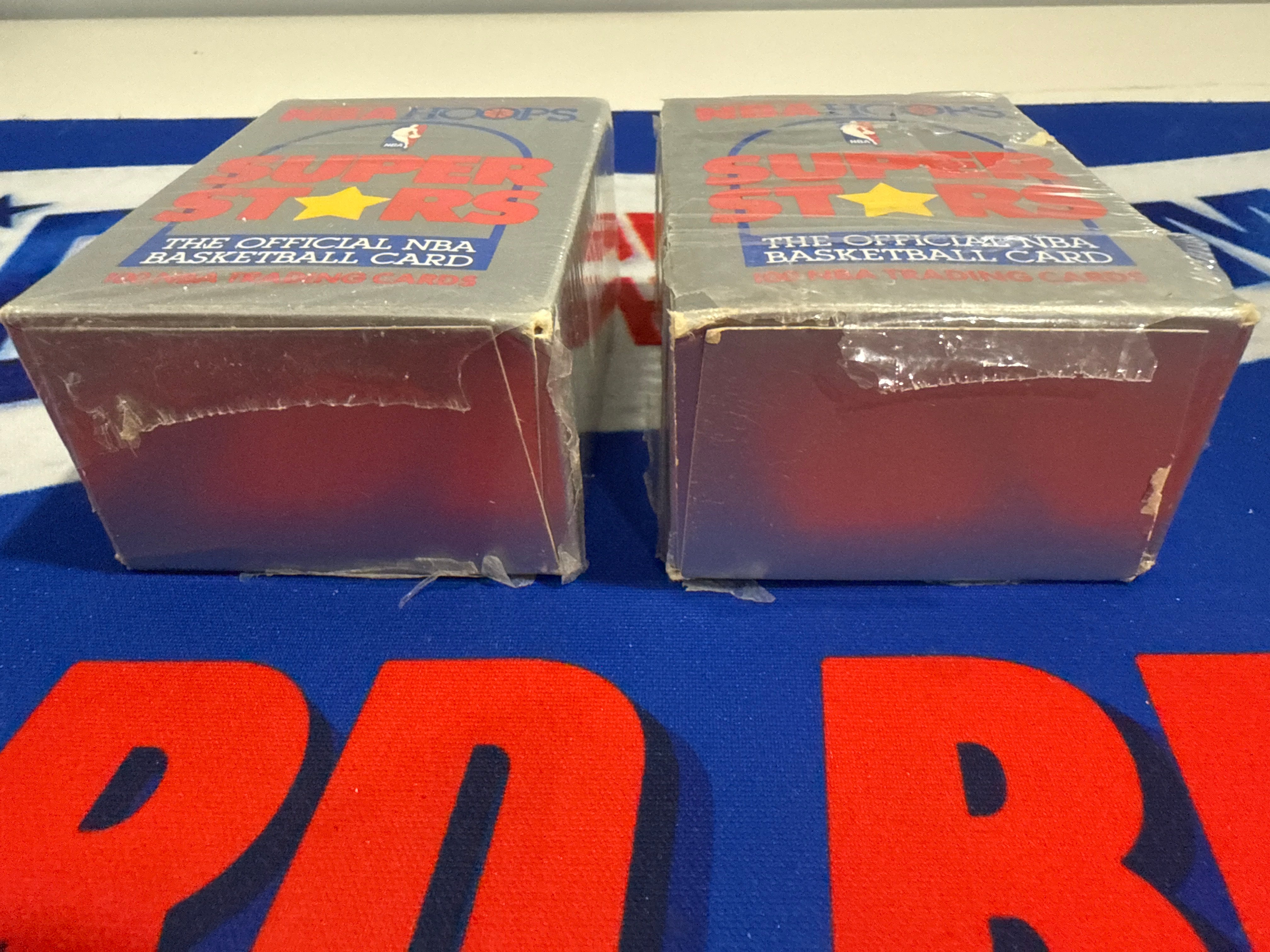 1990 NBA Hoops Super Stars 100-card Box Set (sealed but not in-tact)