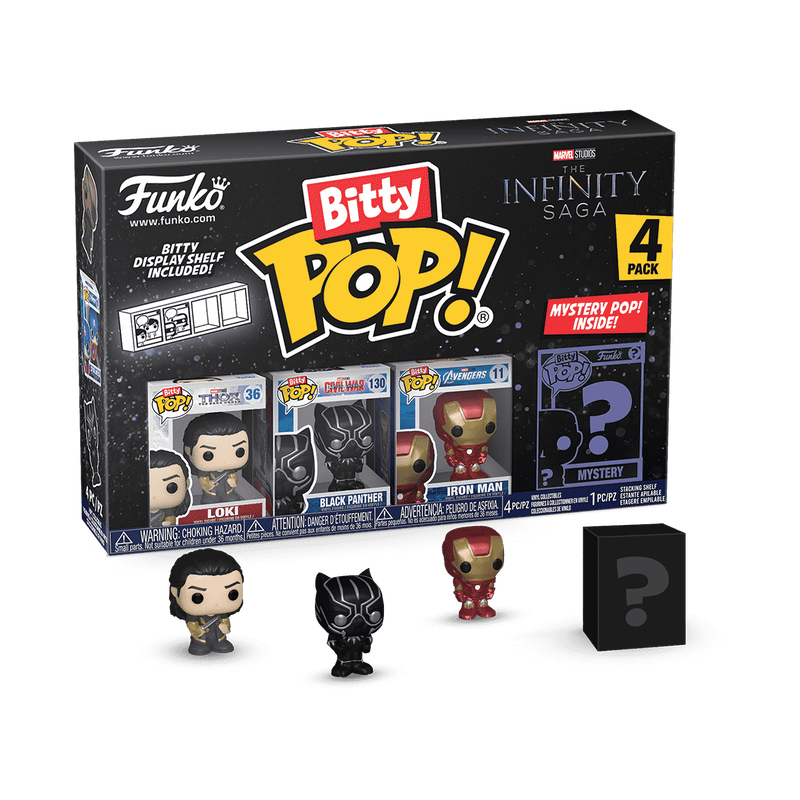 Bitty Pop! Marvel The Infinity Saga 4-Pack Series 4