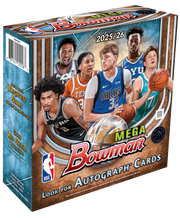 2025-26 Bowman Basketball Mega 20 Box Case