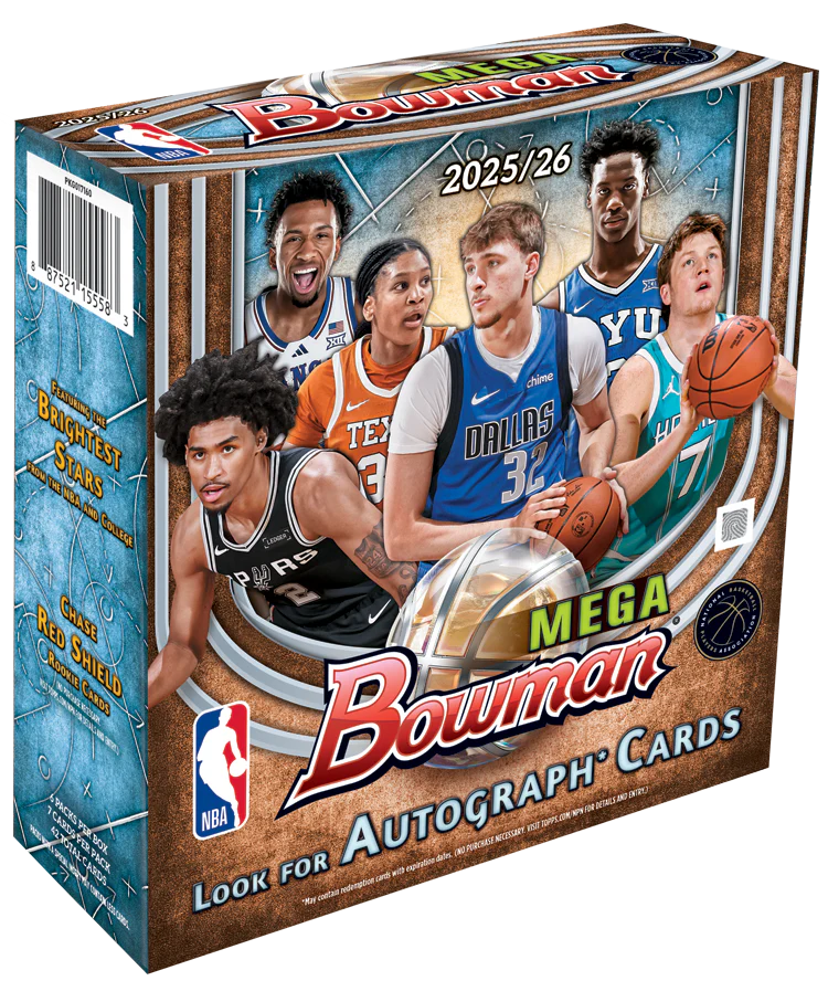 2025-26 Bowman Basketball Mega 20 Box Case