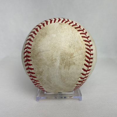 Albert Pujols Autographed MLB Game Used Single Career Hit 2858 & Kole Calhoun Single Career Hit 547 05/08/17