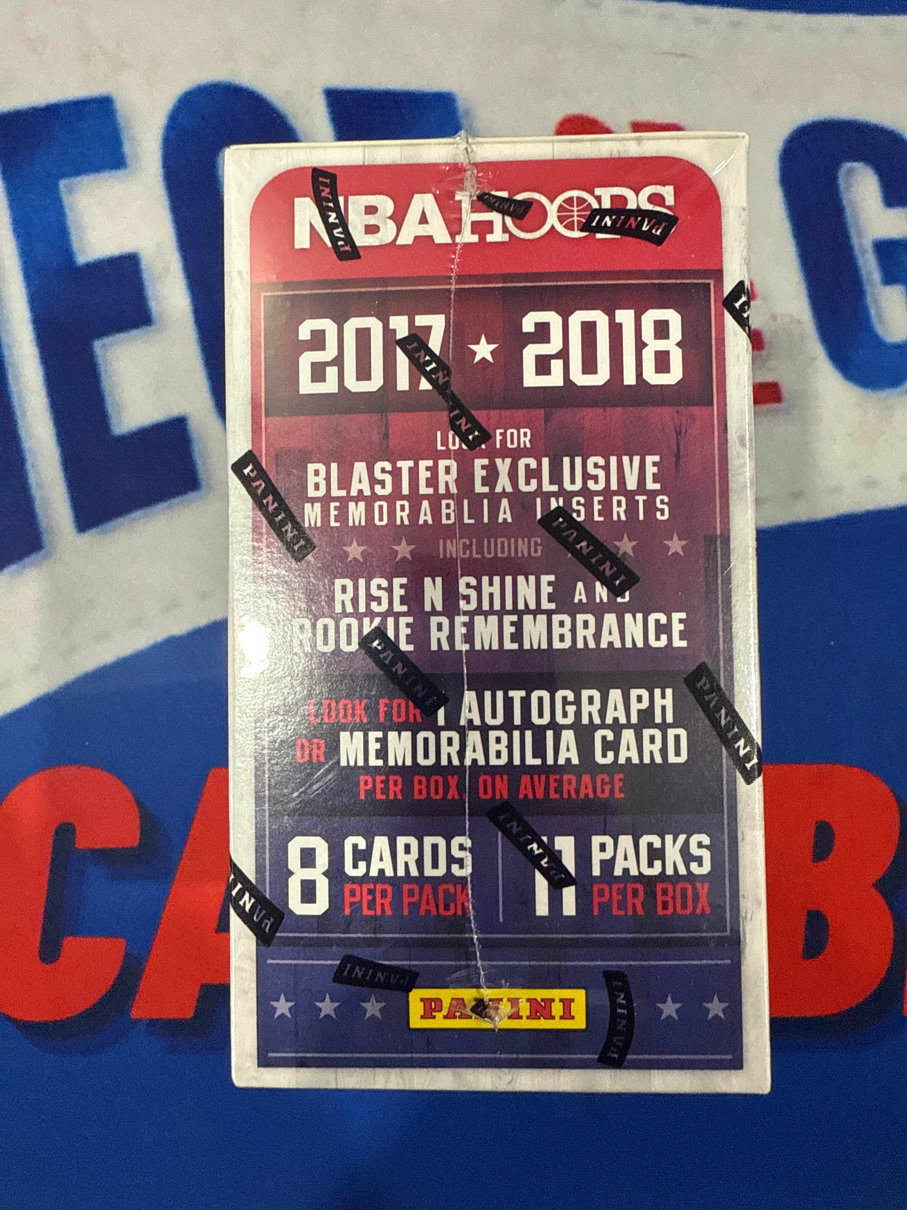 2017-18 Panini NBA Hoops Basketball Blaster Box