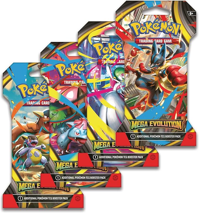 Pokemon Mega Evolution Sleeved Blister Pack