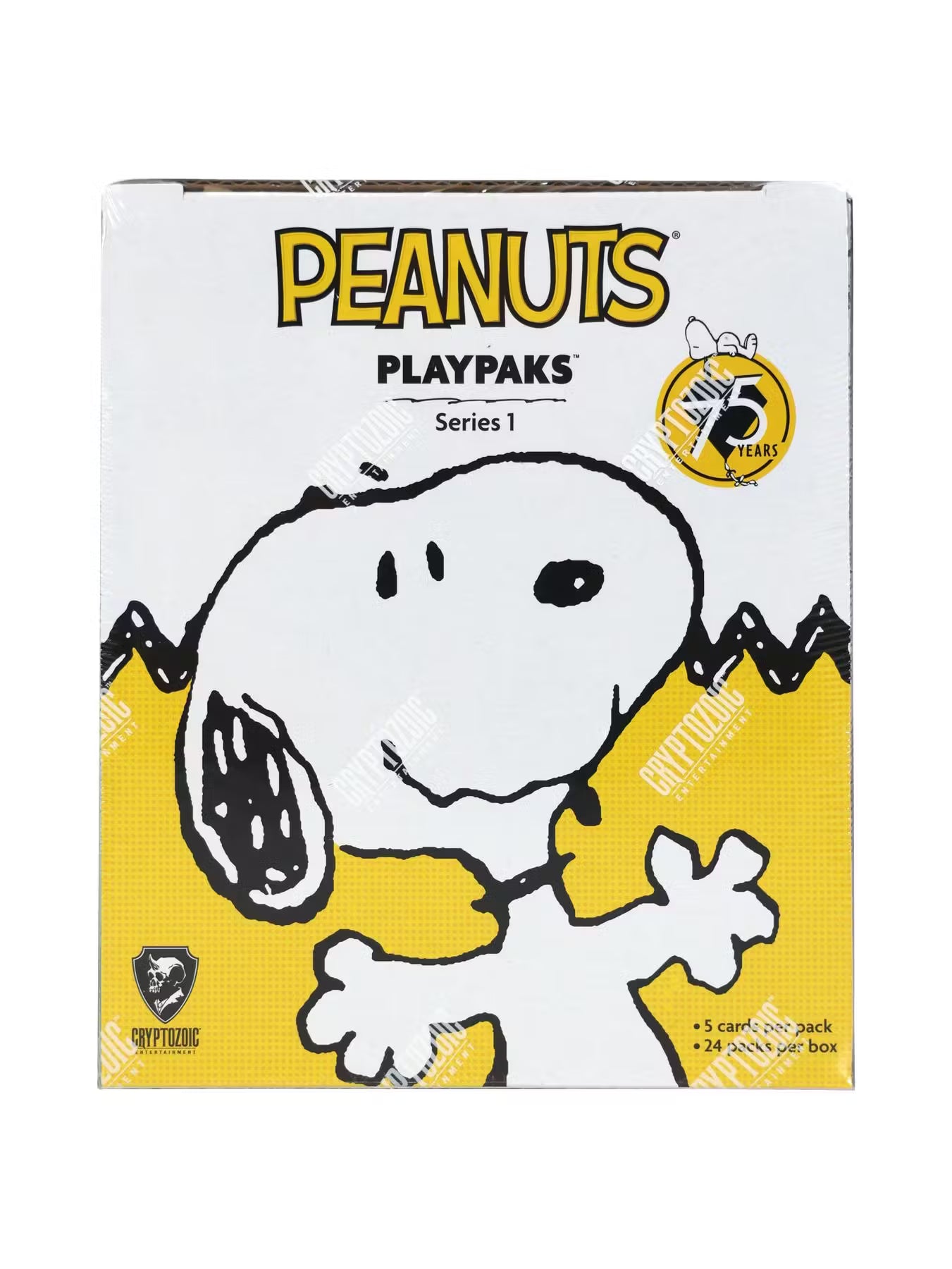 Peanuts Playpaks 75 Years Series 1 Hobby Box