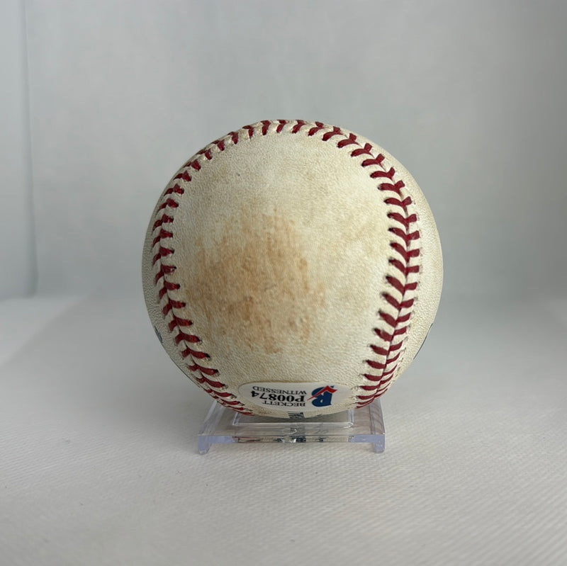 Juan Soto Autographed MLB Game Used From MLB Debut 05/20/18
