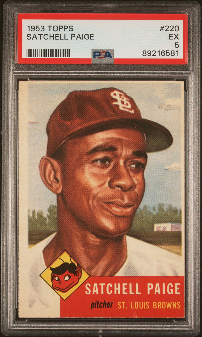 Satchell Paige 1953 Topps 