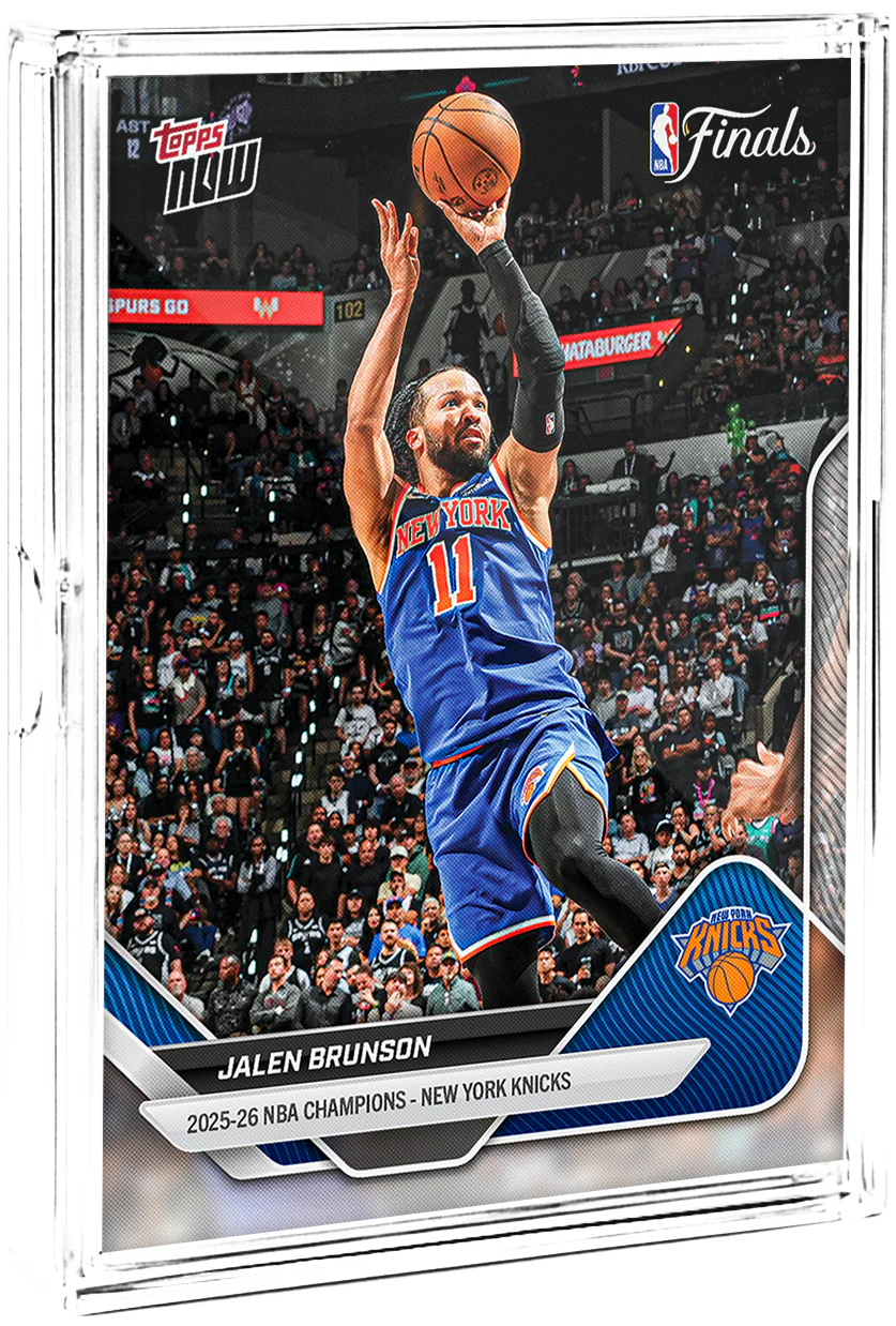 New York Knicks Topps Now Finals Team Set