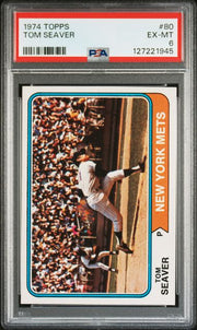Tom Seaver 1974 Topps #80 PSA 6