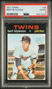 Bert Blyleven 1971 Topps #26 PSA 4