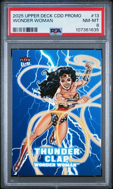 Wonder Woman 2025 Upper Deck CDD Promo Thunder Clap 