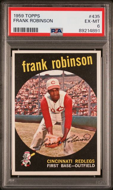 Frank Robinson 1959 Topps #435 PSA 6