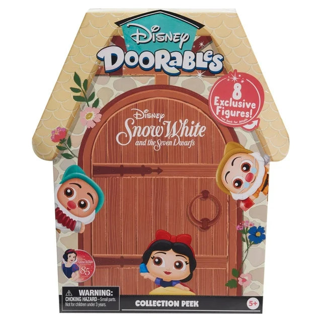 Disney Doorables Collection Peek Snow White and the Seven Dwarves Mystery Figure 8-Pack