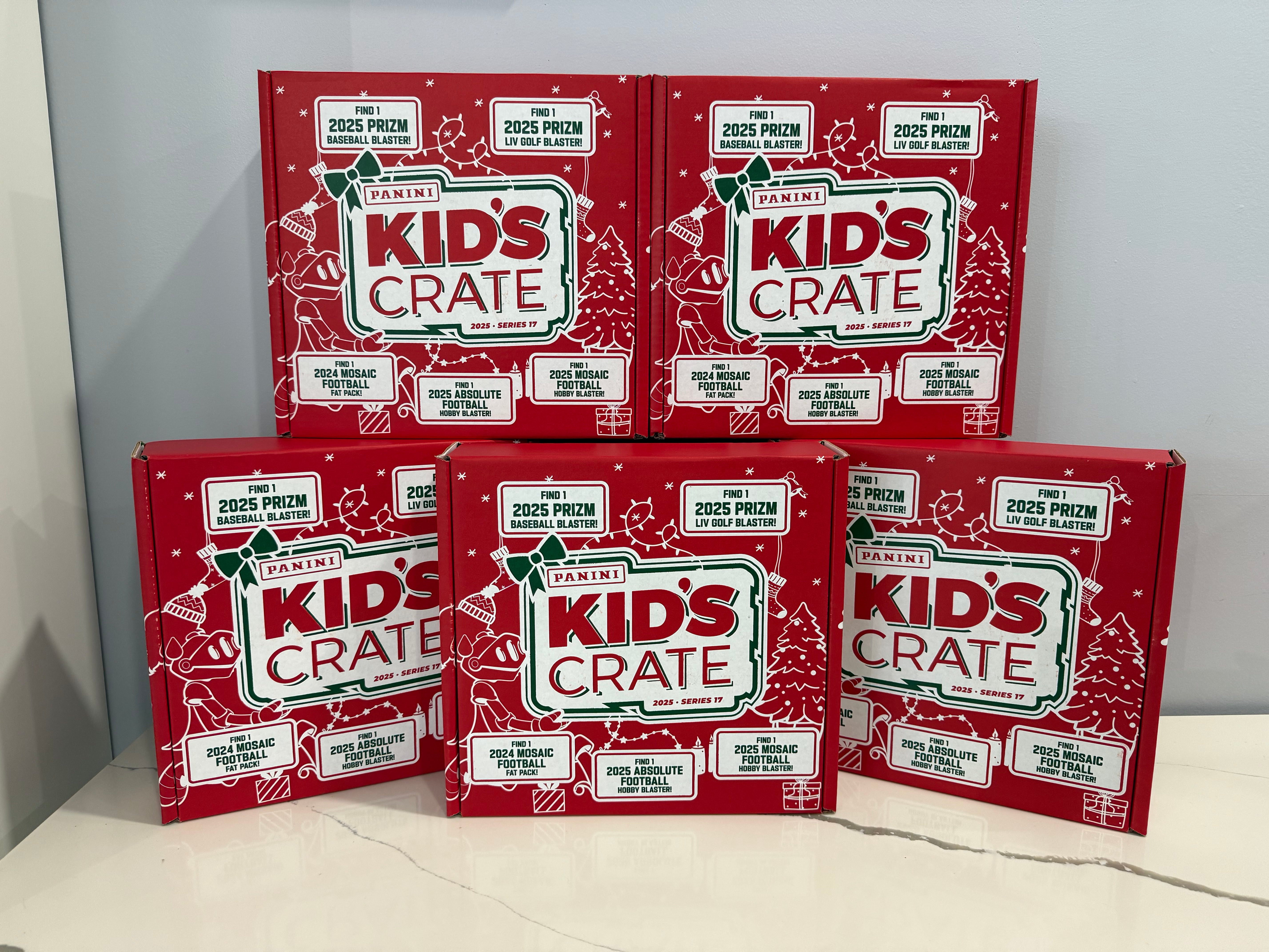 2025 Panini Holiday Kids Crate Series 17