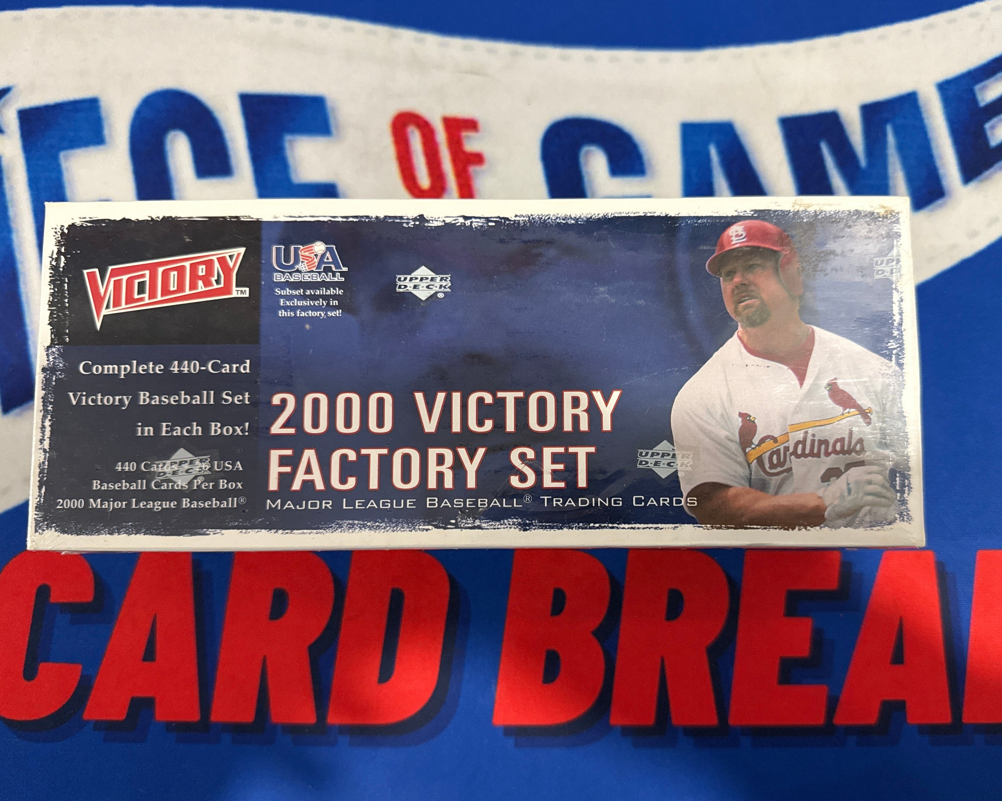 2000 Upper Deck Victory Baseball Factory Set