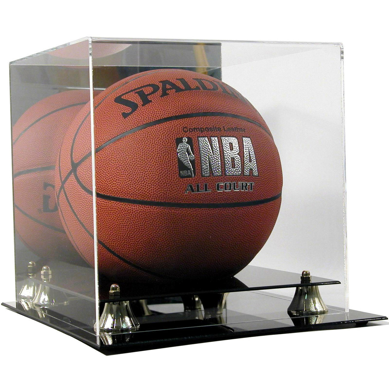 Collect Save Protect Deluxe Acrylic Basketball Display Case - With Mirror