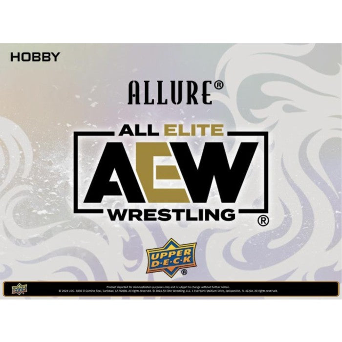 2024 Upper Deck AEW Allure Wrestling Hobby 9 Box Case [Contact Us To Order]