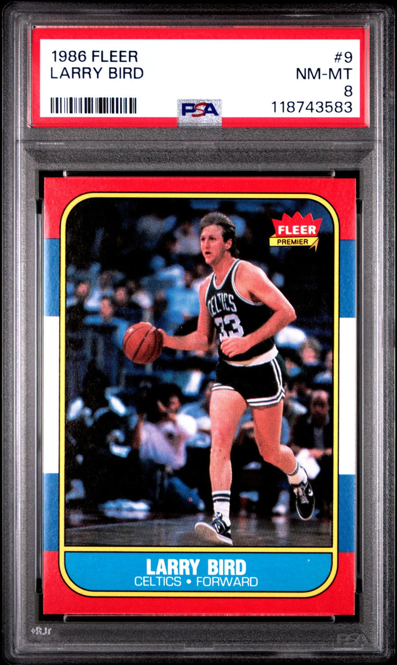 Larry Bird 1986 Fleer 