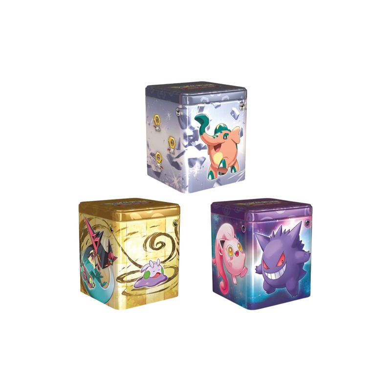 2024 Q1 Pokémon Stacking Tin Display (Psychic, Metal, Dragon)