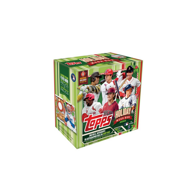 2023 Topps Holiday MLB Baseball Trading Cards Mega Box 20 Box Case