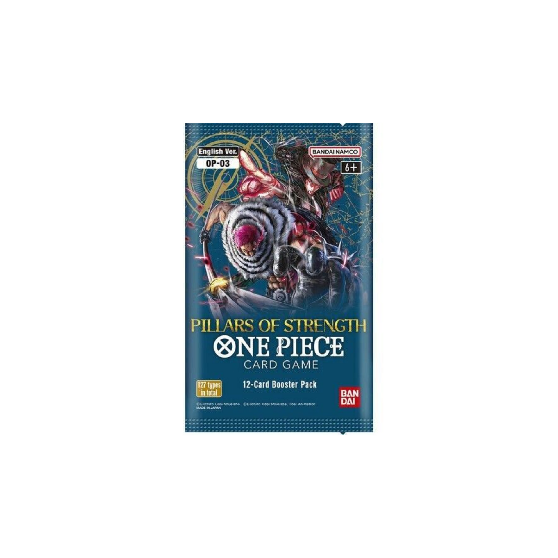 One Piece OP-03 Pillars Of Strength Booster Pack Piece Of The Game One Piece OP-03 Pillars Of Strength Booster Pack Piece Of The Game