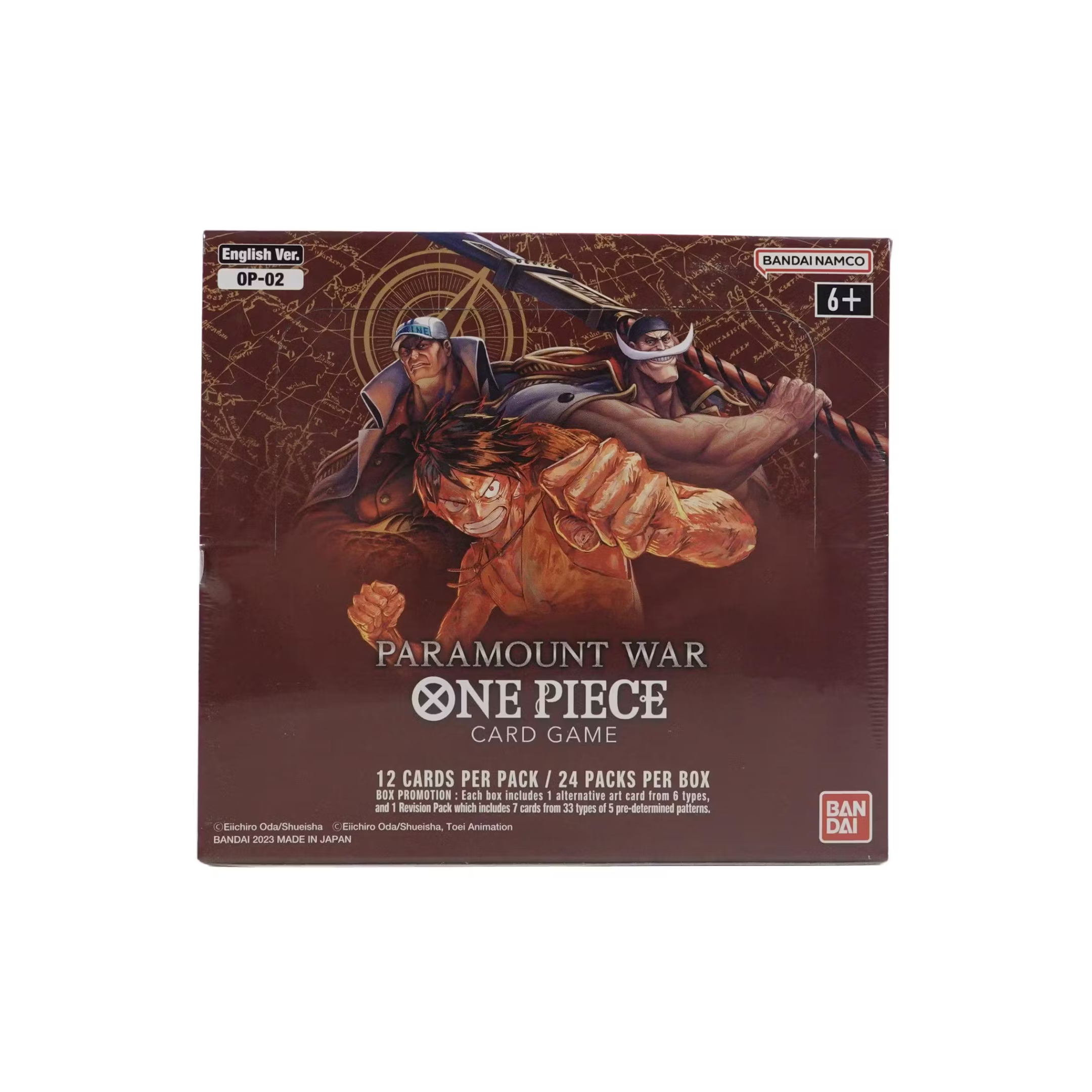 One Piece Card Game Paramount War (OP-02) Booster