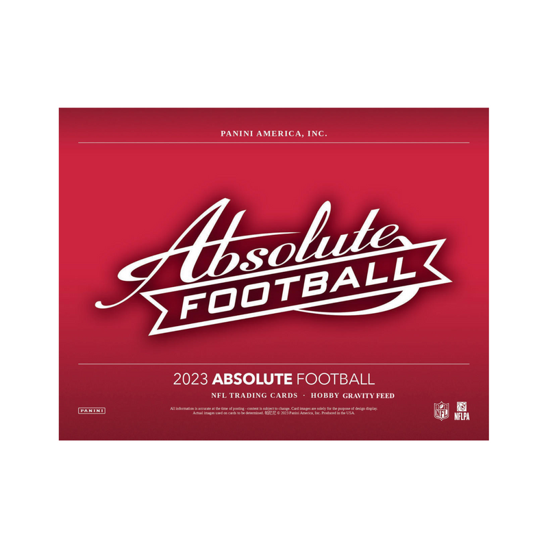 2023 Panini Absolute Football Gravity Feed 6 Box Case