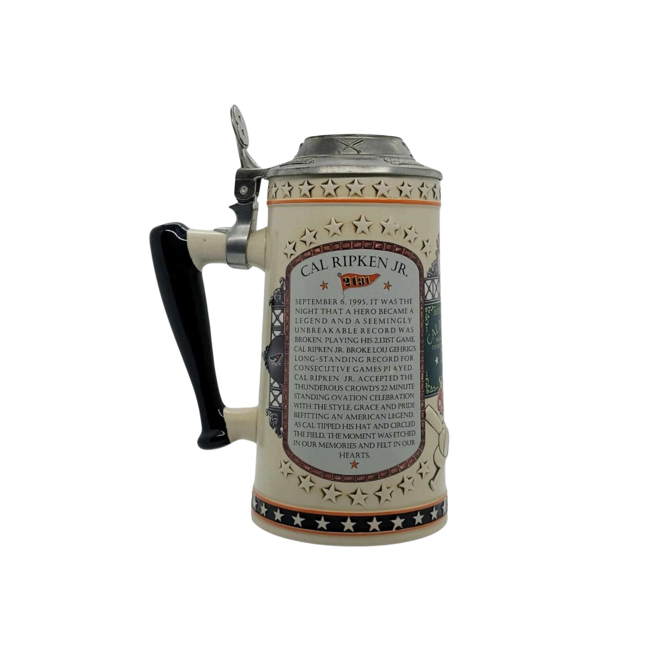 Cal Ripken, Jr. Collectible Beer Stein