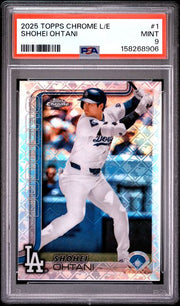 Shohei Ohtani 2026 Topps Chrome Logofractor Edition PSA 9