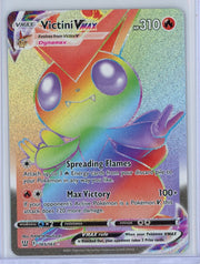 Victini Vmax Pokémon Battle Styles Rainbow Rare #165/163