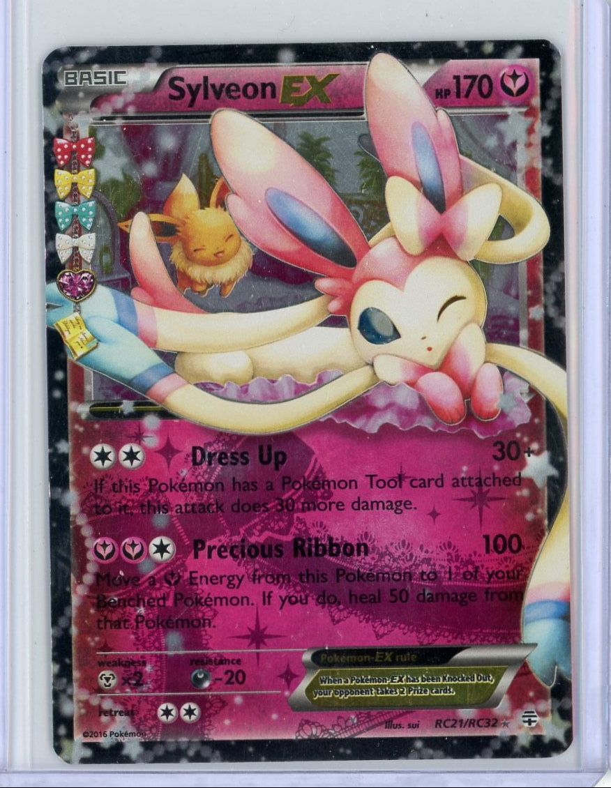 Sylveon EX Pokémon Generations Radiant Collection Ultra Rare #RC21/RC32