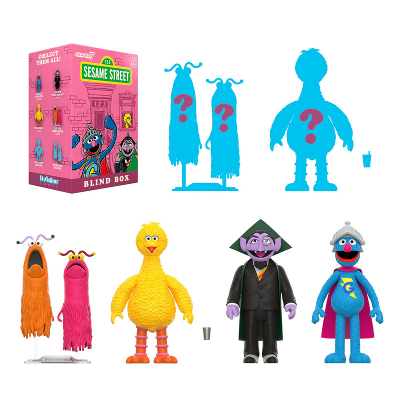 Sesame Street Super7 Blind Box Wave 2