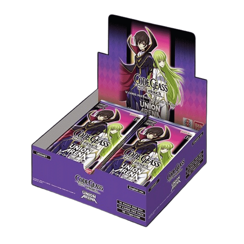 Union Arena Code Geass: LeLouch of the Rebellion Booster Box